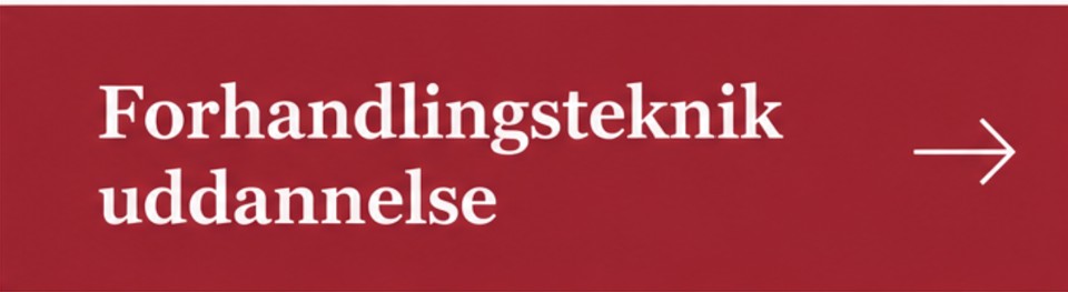 Forhandlingsteknik uddannelse Knap4Uddannelse